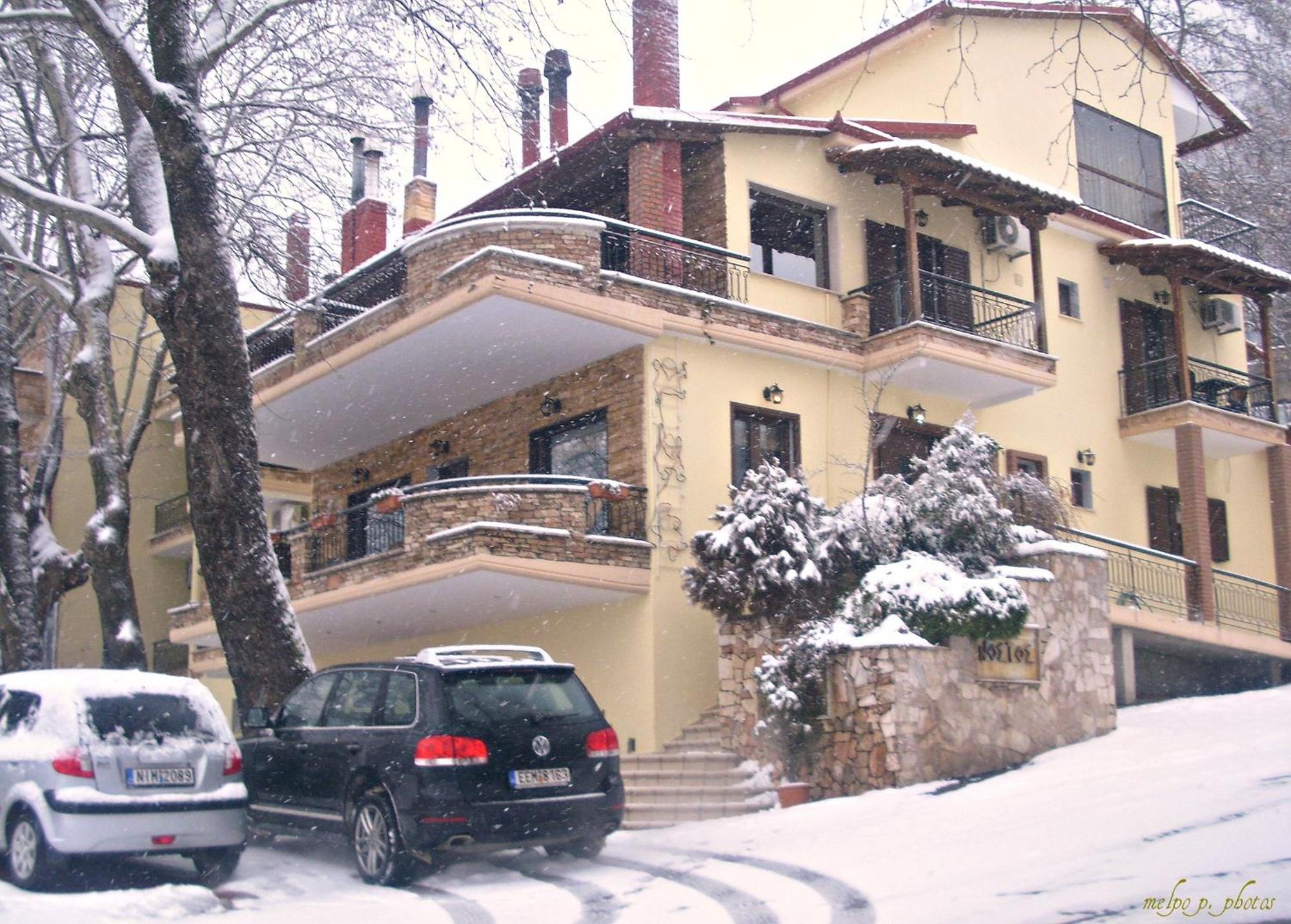 Nostos Hotel Káto Loutrákion Exterior foto