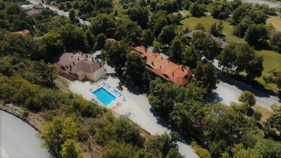 Nostos Hotel Káto Loutrákion Exterior foto